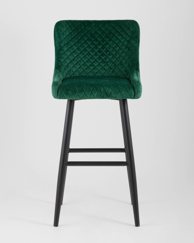 Стул барный Ститч велюр изумрудный. Фото №5