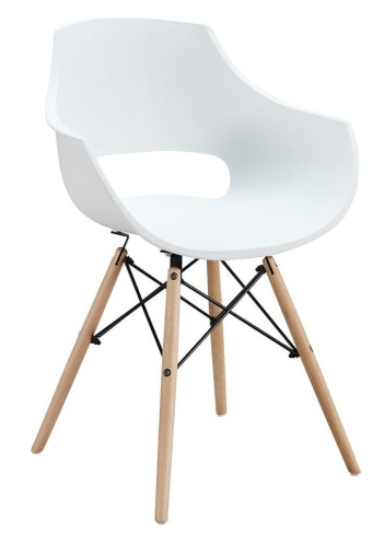 Стул PC-07 белый (matt white). Фото №1