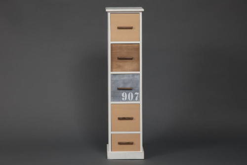 Тумба с 5 ящиками Maritime 5 HX16-001NS. Фото №6