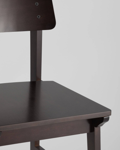 Стул ODEN WOOD эспрессо 2 шт.. Фото №10