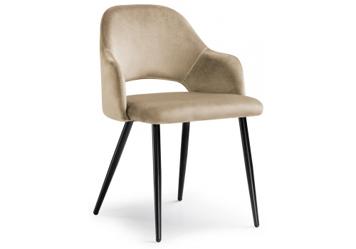 Стул Konor champagne / black. Фото №1