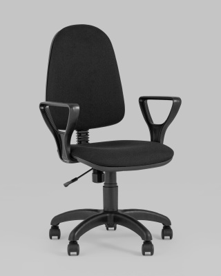 Кресло компьютерное Престиж черное. Фото №3