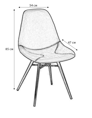 Стул складной ДЖОН металлик, желтый. Фото №3