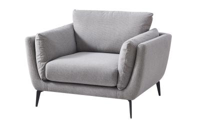 Кресло Amsterdam 5176 Серый Никель (NICKEL). Фото №4