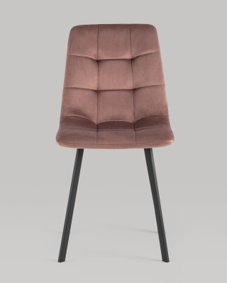 Стул Chilly велюр пыльно-розовый. Фото