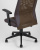Кресло офисное TopChairs Studio коричневое. Фото №8