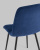 Стул Oliver велюр тёмно-синий фото Стул Oliver велюр тёмно-синий. Фото №8