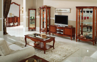 Угловая витрина 910. Фото