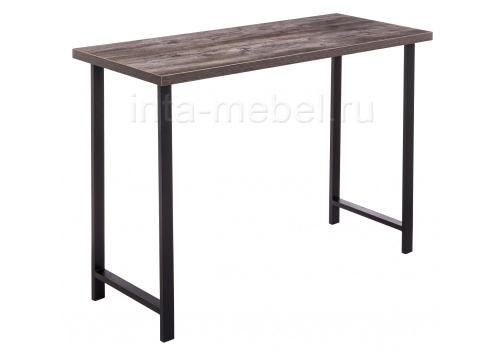 Стол Лофт дуб рошелье / черный матовый. Фото №1