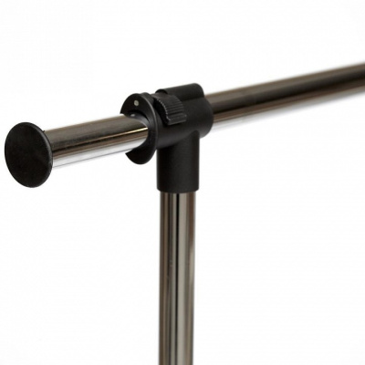 Вешалка NY-3294 металл, 84-135*44*100-165см, хром/черный. Фото №2