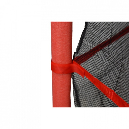 Батут AL-140 1400 мм, красный, черный. Фото №7