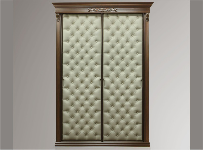 Шкаф-купе Благо Б 8.60-2/2 Классика с каретной стяжкой. Фото