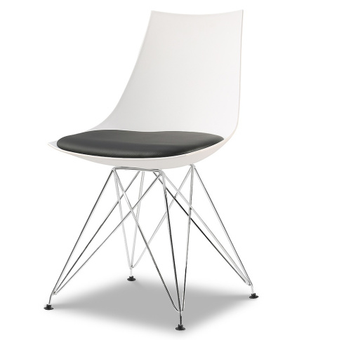 Стул PM062 white/black. Фото №1