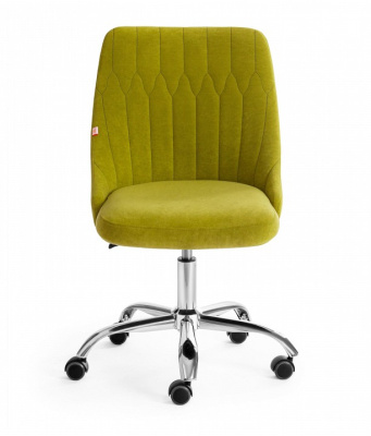 Кресло SWAN флок , олива, 23. Фото