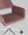 Кресло офисное Ross велюр розовый. Фото №9