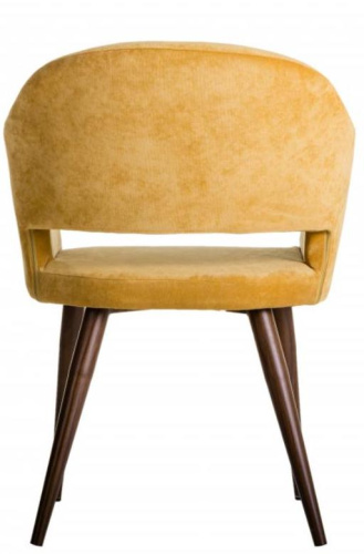 Кресло Oscar Жёлт/Тёмный Орех. Фото №6