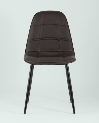 Стул Тейлор экокожа тёмно-коричневый. Фото №5