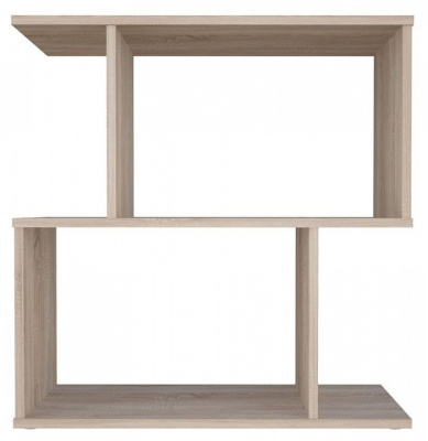 Стеллаж Polini Home Smart, древесина коричневая светлая дуб. Фото