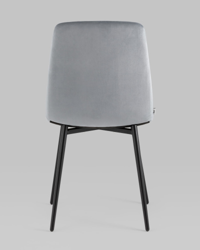 Стул Одди велюр серый. Фото №6