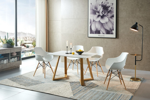 Стул PC-07 белый (matt white). Фото №7