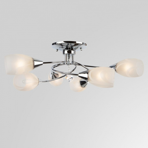 Потолочная люстра Eurosvet Virginia 2275/6 хром. Фото №2