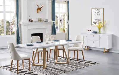 Буфет TG1692B белый/ясень. Фото №4