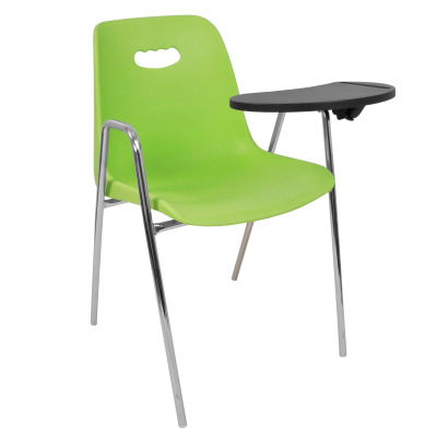 Стул Venezia-4 высокие ножки с подлокотниками + столик TLT каркас хром фото Стул Venezia-4 высокие ножки с подлокотниками + столик TLT каркас хром. Фото №5