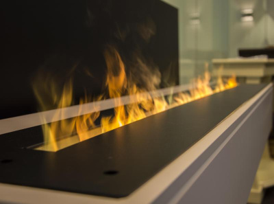 Электроочаг RealFlame Line-S 150 3D Matte Black фото Электроочаг RealFlame Line-S 150 3D Matte Black. Фото №4