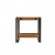 Столик Secret De Maison CITY ( mod. CTY L12 ) металл/дерево, 51х50х50см, коричневый дым (smoke brown B034). Фото №2
