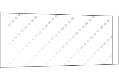 Зеркало НМ 011.90 Дуб Бунратти. Фото №2