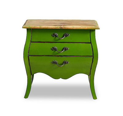 Тумбочка прикроватная FL 4015 зеленая. Фото №2