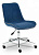 Кресло STYLE флок , синий, 32