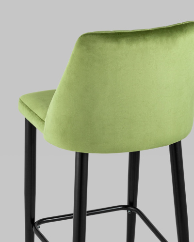 Стул полубарный Диего велюр травяной. Фото №8