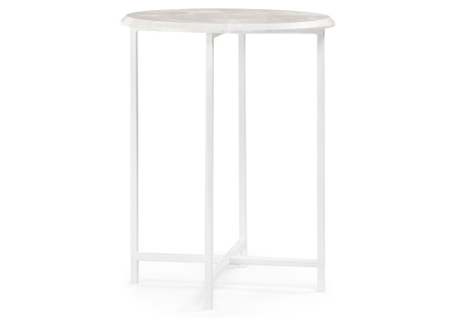 Журнальный стол, Грейс мрамор серый / белый. Фото №2